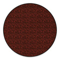 Chinese Cloud Pattern Print Round Floor Mat