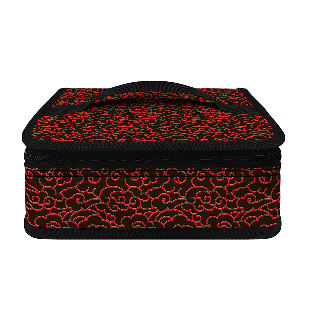 Chinese Cloud Pattern Print Small Lunch Bag