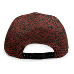 Chinese Cloud Pattern Print Snapback Cap