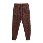 Chinese Cloud Pattern Print Sweatpants