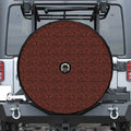 Chinese Cloud Pattern Print Tire Cover With Camera Hole