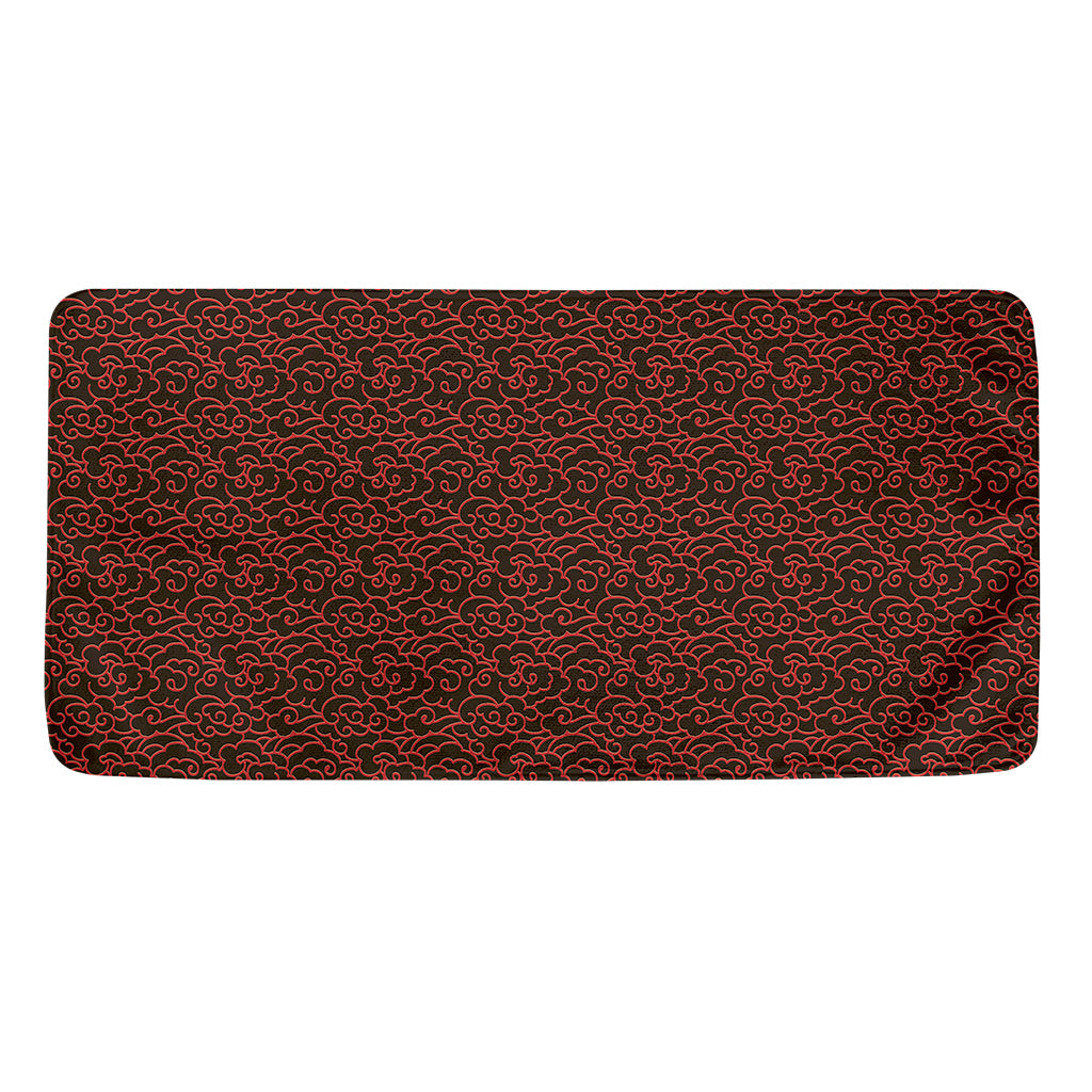 Chinese Cloud Pattern Print Towel