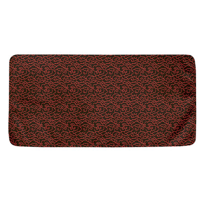 Chinese Cloud Pattern Print Towel
