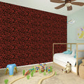 Chinese Cloud Pattern Print Wall Sticker