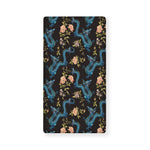 Chinese Dragon And Flower Pattern Print Baby Crib Sheet