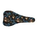 Chinese Dragon And Flower Pattern Print Bicycle Seat Cover
