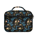 Chinese Dragon And Flower Pattern Print Briefcase Bible Bag