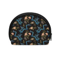 Chinese Dragon And Flower Pattern Print Coin Purse