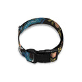 Chinese Dragon And Flower Pattern Print Dog Collar