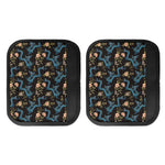Chinese Dragon And Flower Pattern Print Handle Covers