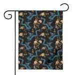Chinese Dragon And Flower Pattern Print House Flag