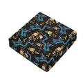 Chinese Dragon And Flower Pattern Print Outdoor Seat Cushion Cover