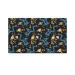 Chinese Dragon And Flower Pattern Print Polyester Flag