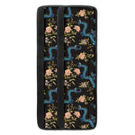 Chinese Dragon And Flower Pattern Print Refrigerator Handle Covers