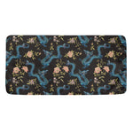 Chinese Dragon And Flower Pattern Print Towel