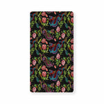 Chinese Dragon Flower Pattern Print Baby Crib Sheet