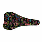 Chinese Dragon Flower Pattern Print Bicycle Seat Cover
