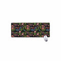 Chinese Dragon Flower Pattern Print Extended Mouse Pad