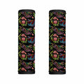 Chinese Dragon Flower Pattern Print Handle Covers