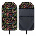 Chinese Dragon Flower Pattern Print Waterproof Car Seat Cover