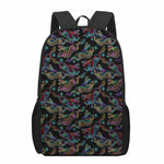 Chinese Dragon Pattern Print 17 Inch Backpack