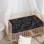 Chinese Dragon Pattern Print Baby Crib Sheet
