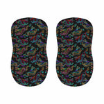 Chinese Dragon Pattern Print Bar Stool Covers