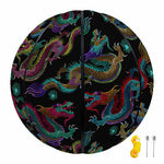 Chinese Dragon Pattern Print Basketball