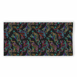 Chinese Dragon Pattern Print Beach Towel