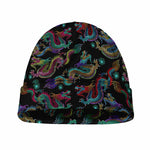 Chinese Dragon Pattern Print Beanie