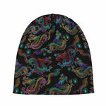 Chinese Dragon Pattern Print Beanie