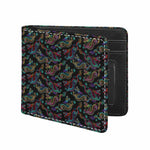 Chinese Dragon Pattern Print Bifold Wallet