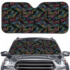 Chinese Dragon Pattern Print Car Windshield Sun Shade