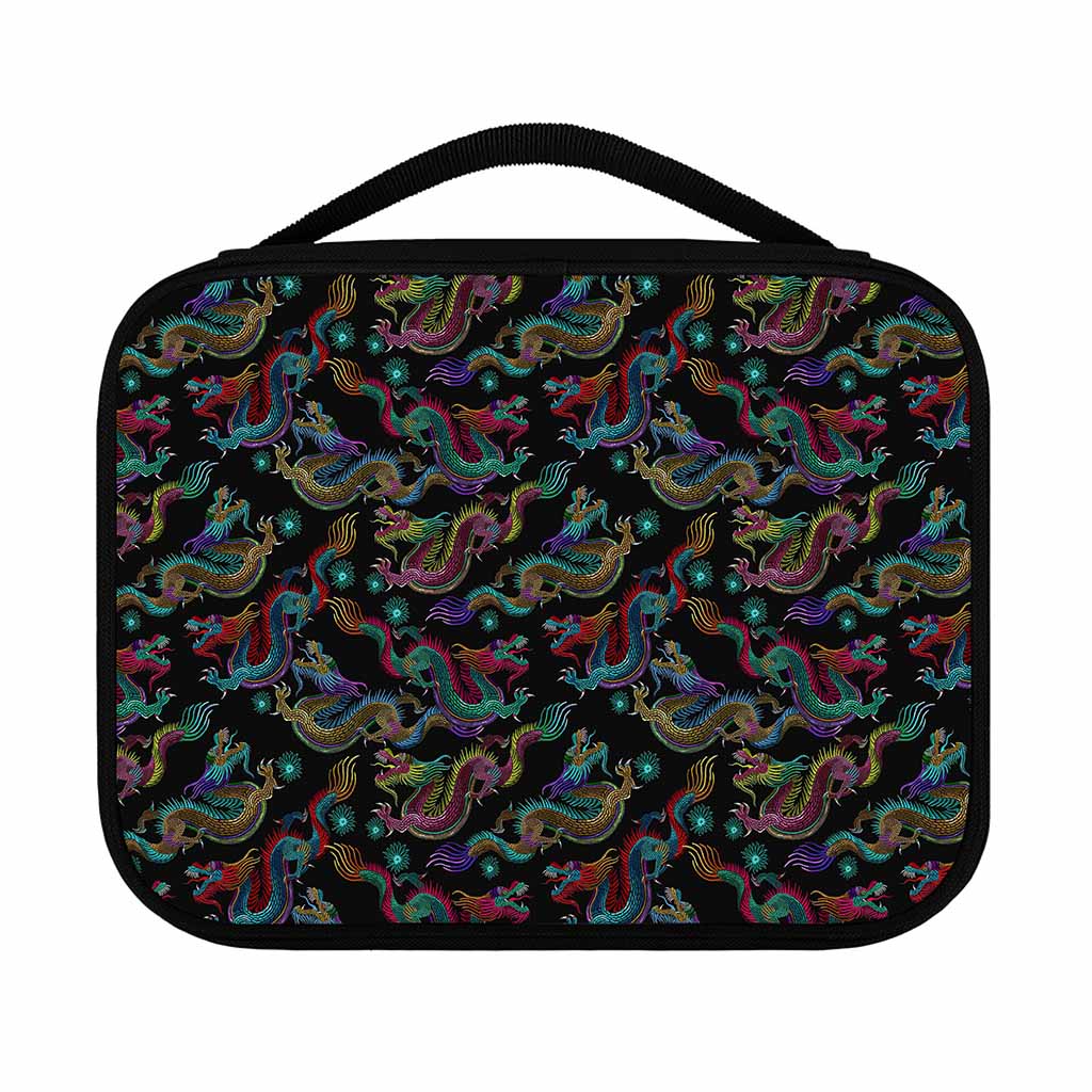 Chinese Dragon Pattern Print Classic Bible Case