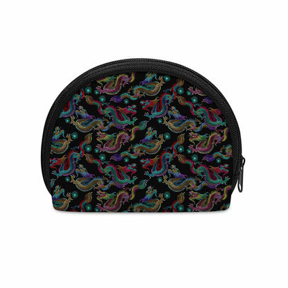 Chinese Dragon Pattern Print Coin Purse