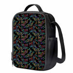 Chinese Dragon Pattern Print Crossbody Lunch Bag