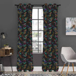 Chinese Dragon Pattern Print Curtain