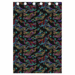 Chinese Dragon Pattern Print Curtain