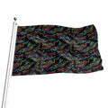 Chinese Dragon Pattern Print Flag