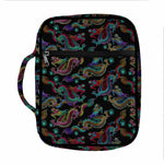 Chinese Dragon Pattern Print Front Pocket Bible Bag