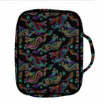 Chinese Dragon Pattern Print Front Pocket Bible Bag