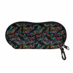 Chinese Dragon Pattern Print Glasses Case