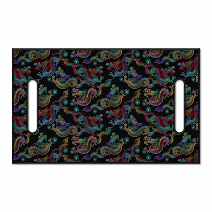 Chinese Dragon Pattern Print Golf Cart Seat Cover
