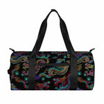 Chinese Dragon Pattern Print Gym Bag