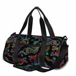Chinese Dragon Pattern Print Gym Bag