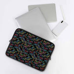 Chinese Dragon Pattern Print Laptop Sleeve