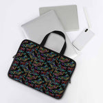 Chinese Dragon Pattern Print Laptop Sleeve With Handle