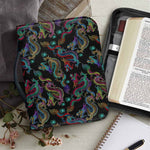 Chinese Dragon Pattern Print Leather Bible Cover