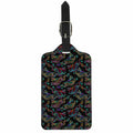 Chinese Dragon Pattern Print Luggage Tag