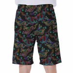 Chinese Dragon Pattern Print Men's Beach Shorts